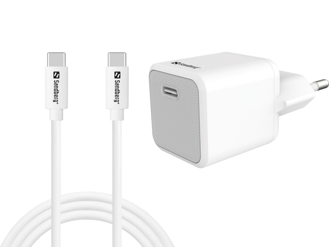 Sandberg USB-C AC Charger +USB-CC