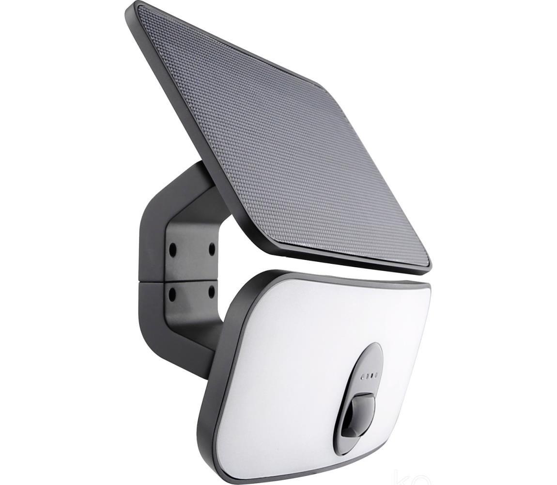 LED Solarny reflektor z czujnikiem LED/13W/3,7V IP65 4000K