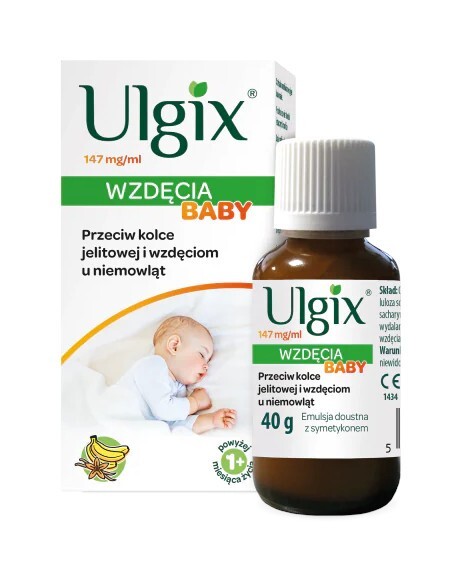 Ulgix Wzdęcia Baby, 40 g