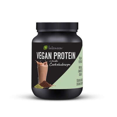Odżywka białkowa INTENSON Vegan Protein Czekoladowy (600 g)