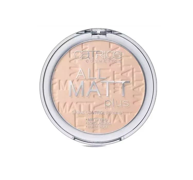 Catrice All Matt Plus Powder puder w kamieniu 010 Transparent 10g