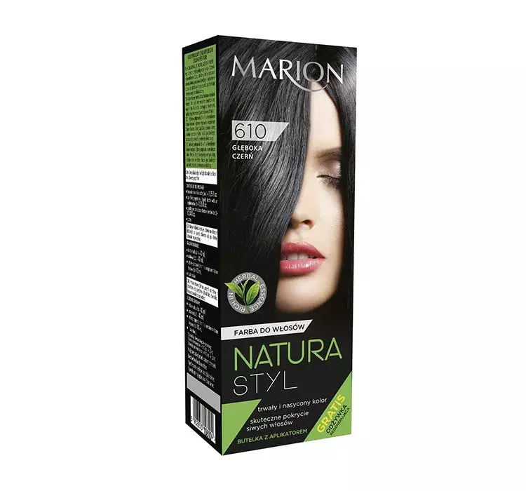 Marion Natura Styl 610 Głęboka czerń