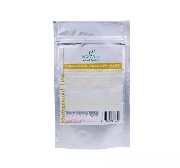 BioCosmetics Professional Line Maska Algowa Wybielająca 40g