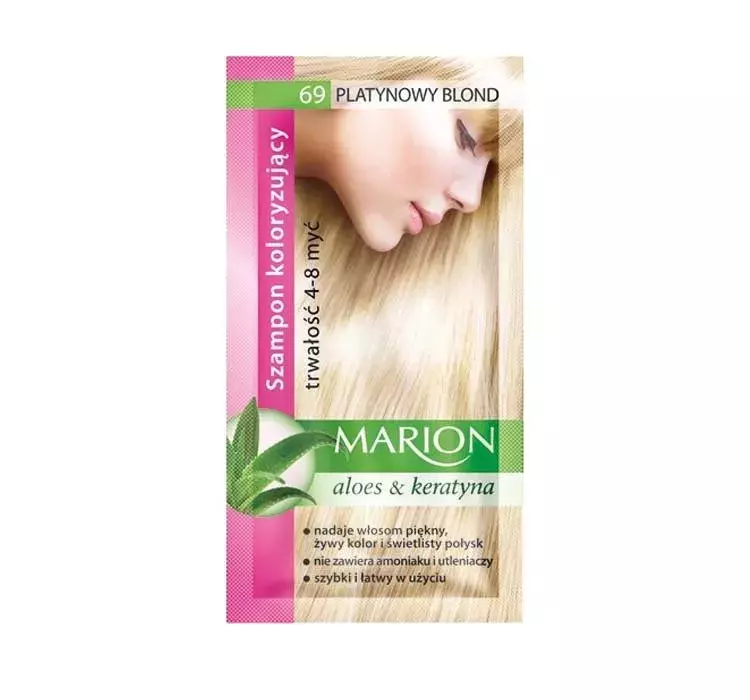 Marion szampon 4-8 myć 69 Platynowy blond 53430ml