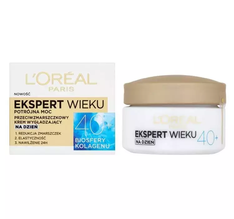 Loreal Ekspert Wieku 40+ Krem przeciwzmarszczkowy na dzień 50ml