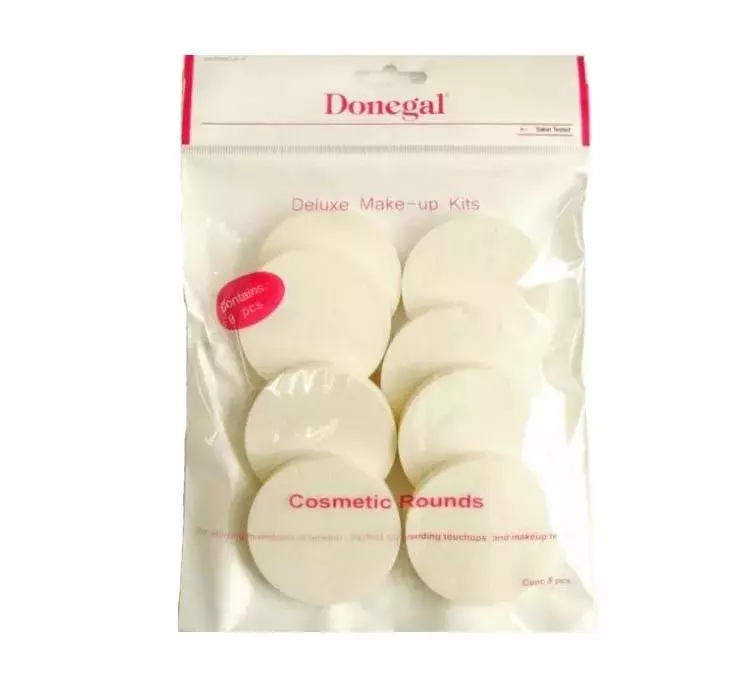 Donegal GĄBKA KOSMetyczna okrągła 8 szt 4302)