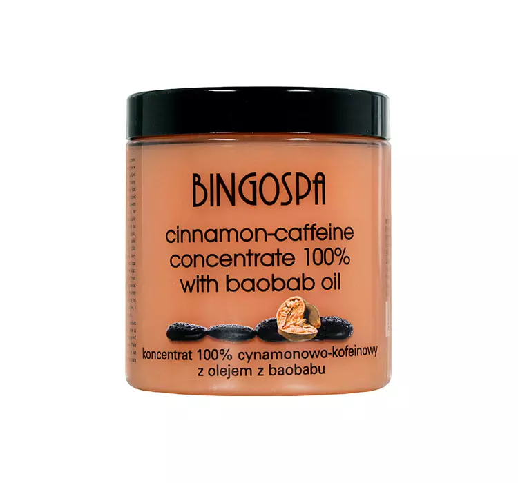 BingoSpa Koncentrat 100% cynamonowo-kofeinowy z olejkiem baobabu 250g