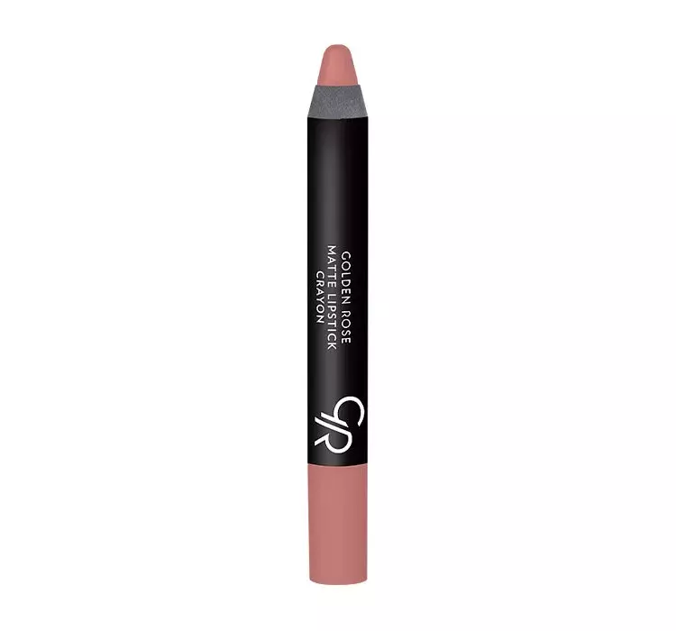 Golden Rose Matte Crayon Lipstick Pomadka w Kredce 28 R-GMC-28