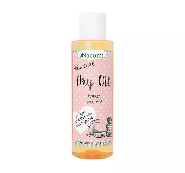 Nacomi Massage Oil Mango Macarons olejek do ciała makaroniki mango 150 ml