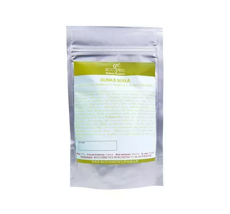 BioCosmetics Glinka biała 100g - 2279-0