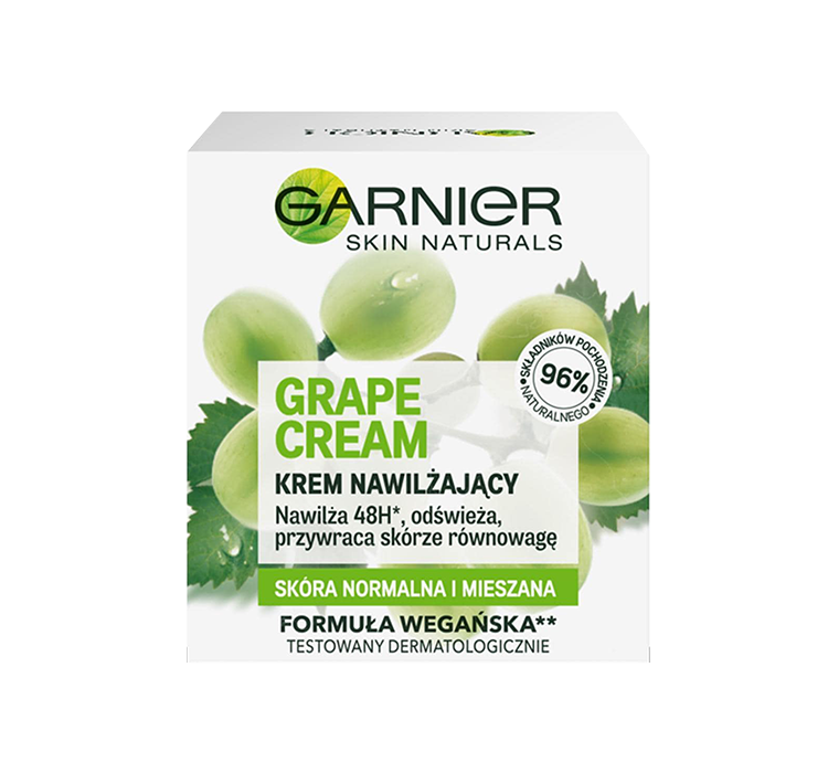 Garnier Skin Naturals Botanical Odświeżający krem z ekstraktem z winogron 50ml