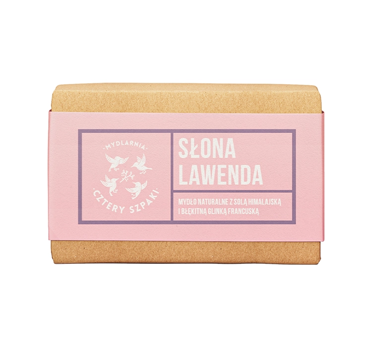 Cztery Szpaki CZTERY SZPAKI Mydło Słona lawenda 110g 5906660352099 [11868096]