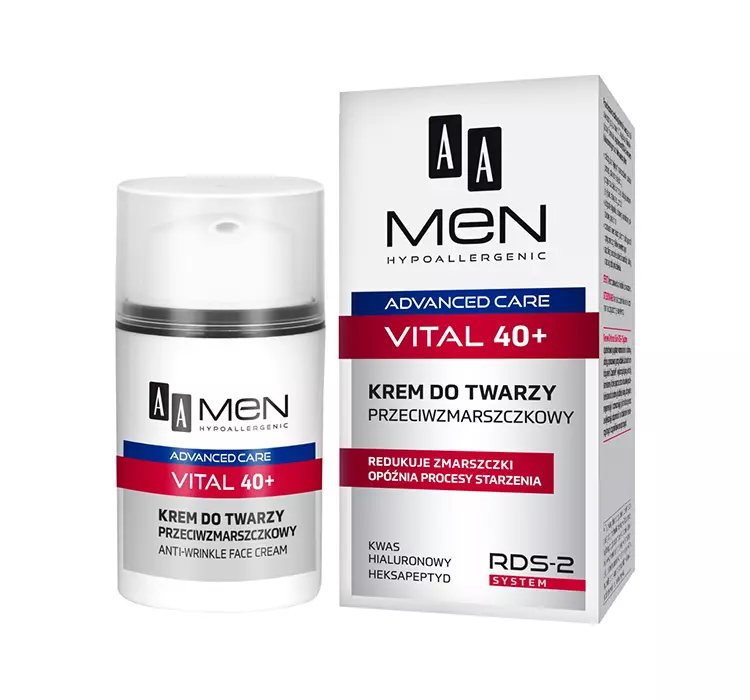 Oceanic Men Advanced Care Vital 40+ Krem do twarzy przeciwzmarszczkowy 50ml