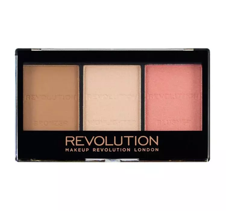 Makeup Revolution Ultra Sculp & Contour Zestaw do korygowania twarzy Kit Fair C01 11g Z oficjalnej polskiej dystrybucji