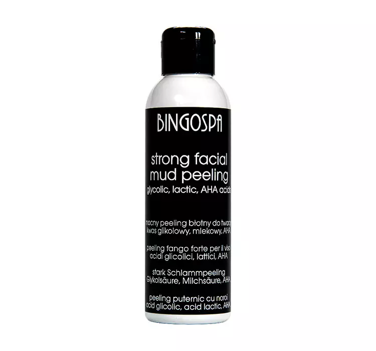 BingoSpa mocny peeling błotny do twarzy, 100 g