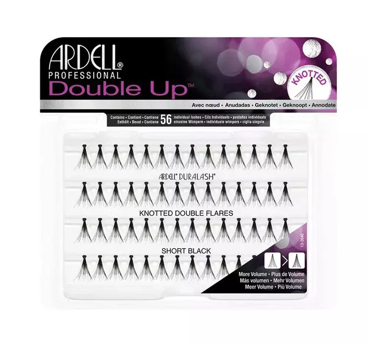 Ardell Sztuczne rzęsy - Double Up Medium Black Lashes Sztuczne rzęsy - Double Up Medium Black Lashes