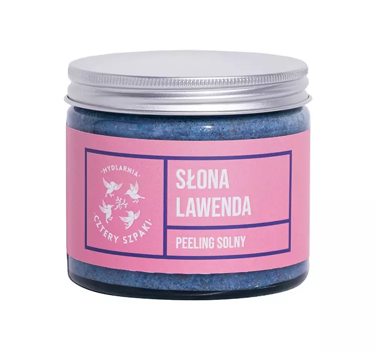 Cztery Szpaki Cztery Szpaki Peeling Słona Lawenda Z Solą Morską I Himalajską 200ml