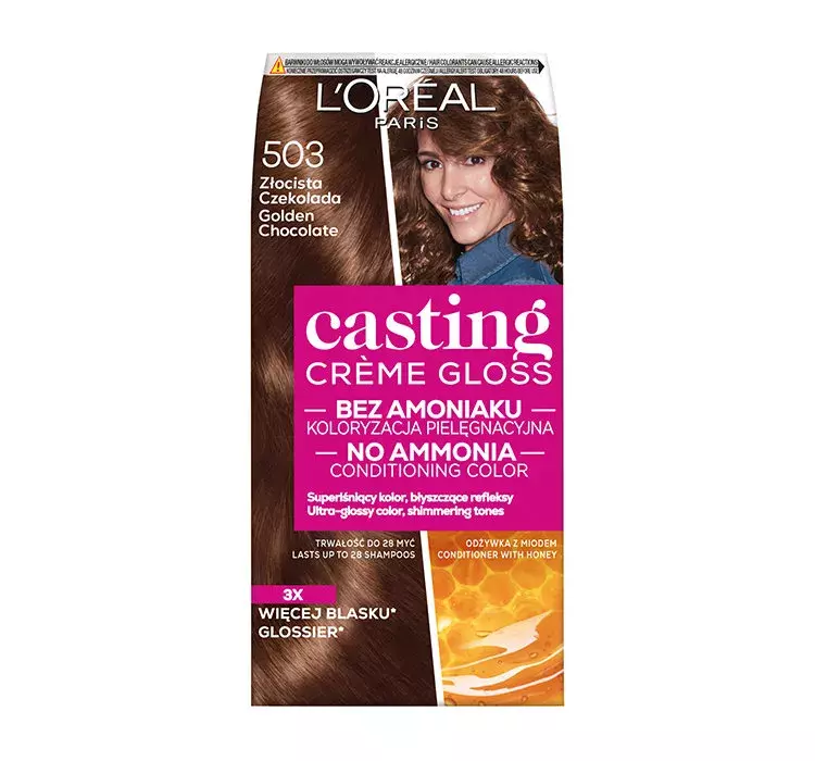 L'Oreal Paris Casting Crème Gloss Farba do włosów 503 Czekoladowe toffi