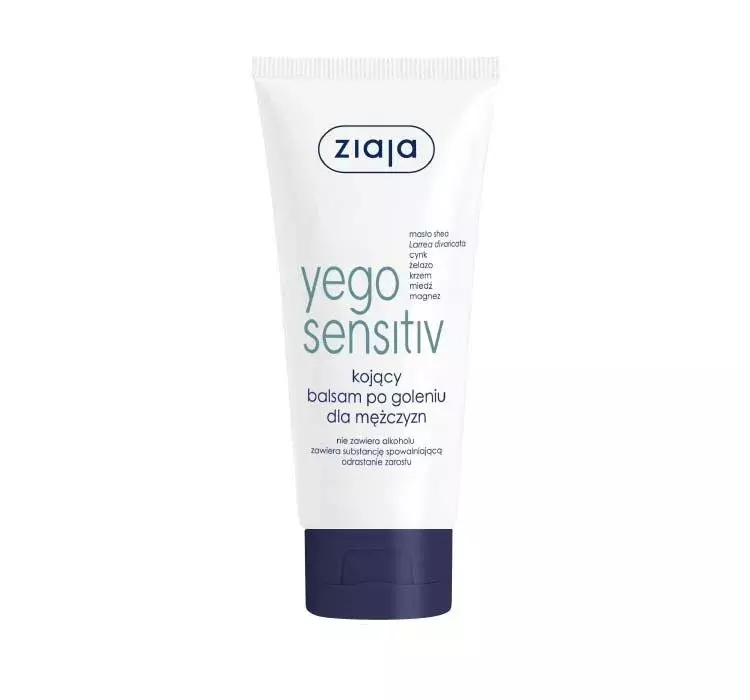 Ziaja Yego Sensitive kojący balsam po goleniu dla mężczyzn 75 ml