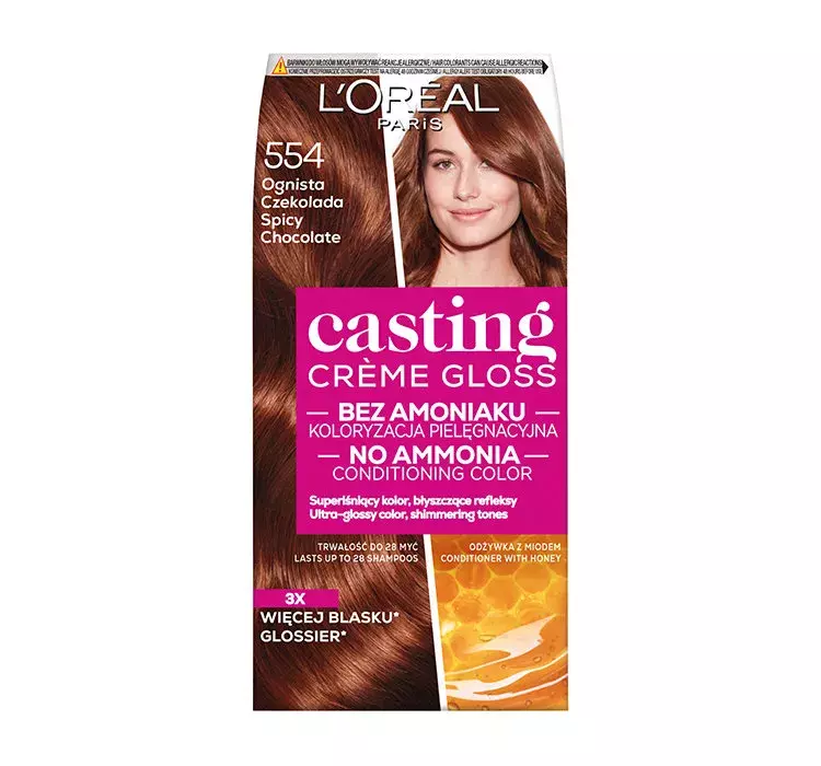 Loreal Casting Creme Gloss 554 Ognista Czekolada