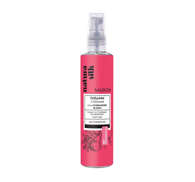 Marion Błyskawiczna odżywka rozświetlająca włosy - Natura Silk Instant Shine Conditioner Błyskawiczna odżywka rozświetlająca włosy - Natura Silk Instant Shine Conditioner