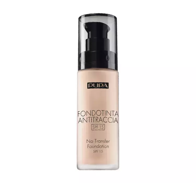 Pupa No Transfer Foundation SPF15 podkład nawilżający 01 30ml