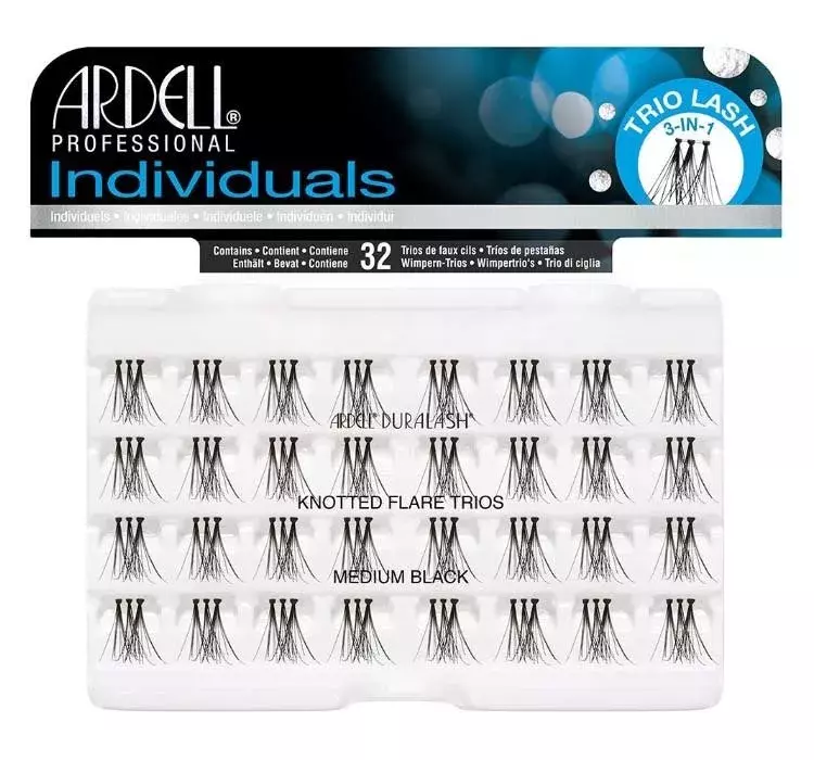 Ardell Potrójne kępki Knotted Trio Lash Medium