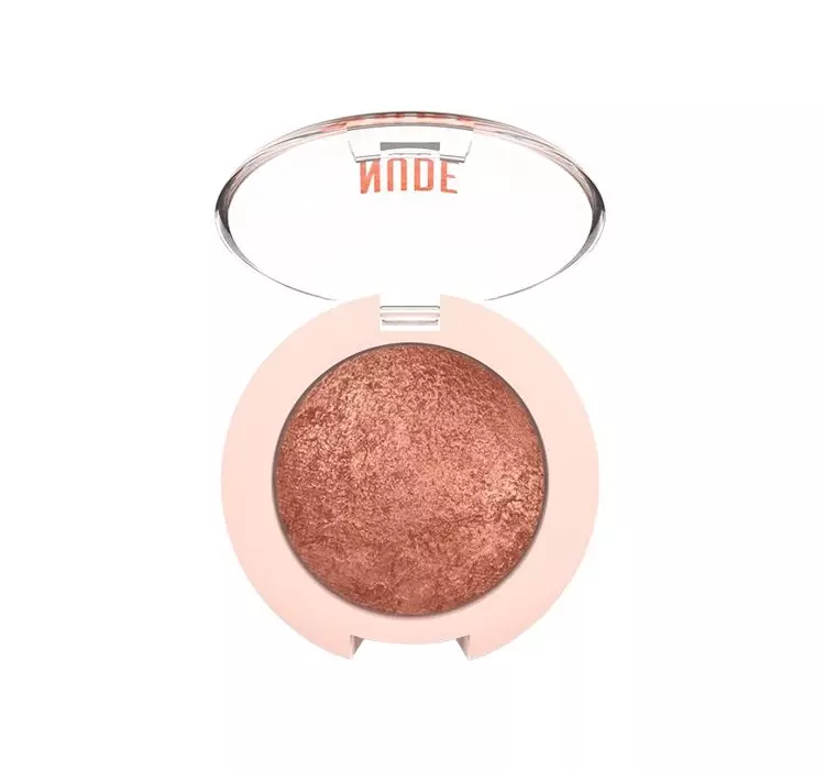 Golden Rose NUDE LOOK - Pearl Baked Eyeshadow - Perłowy cień do powiek - 02 - ROSY BRONZE GOLCPR25G