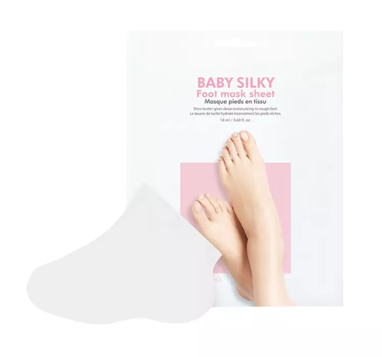 Holika Holika Baby Silky, maska w płachcie dla efektu miękkich stóp, 1 para