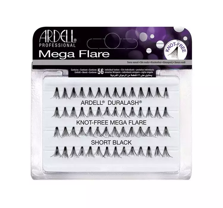 Ardell Sztuczne rzęsy - Duralash Knot Mega Flare Short Black Sztuczne rzęsy - Duralash Knot Mega Flare Short Black