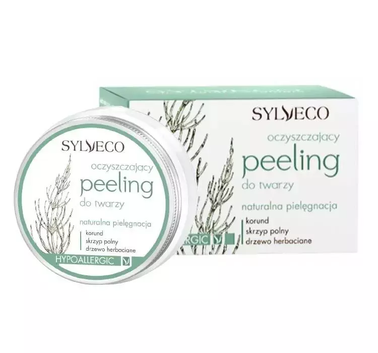 Sylveco Face Care peeling do twarzy do ściągnięcia porów i nadania skórze matowego wyglądu Hypoallergenic 75 ml