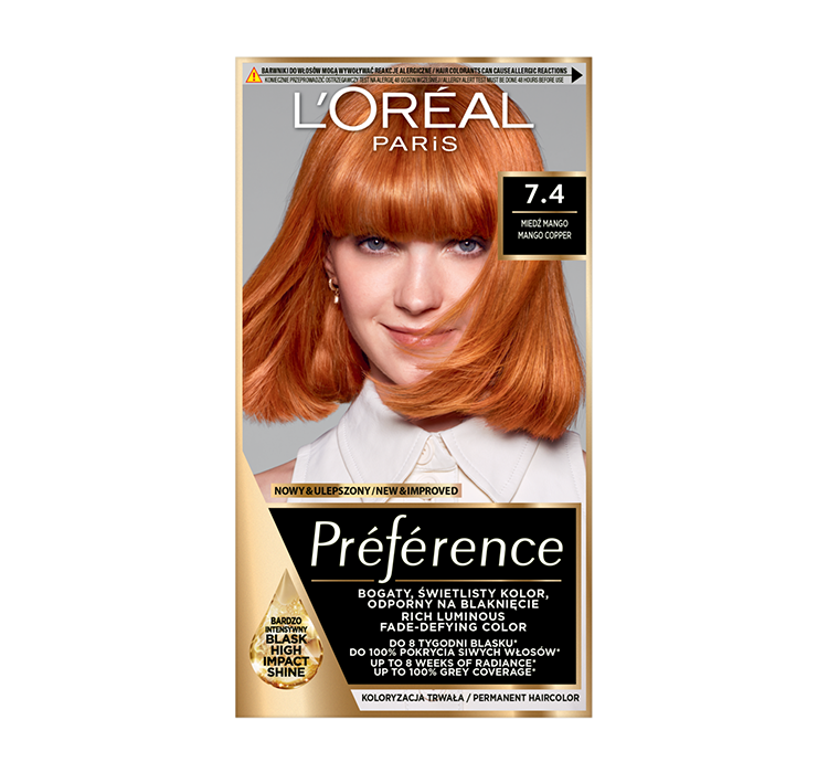 Loreal Feria Preference 74 Mango