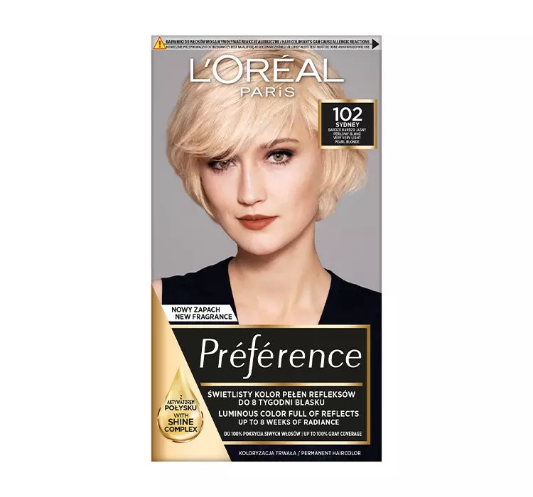 Loreal L`Oreal L`Oreal Preference 102 Iridescent Bliss