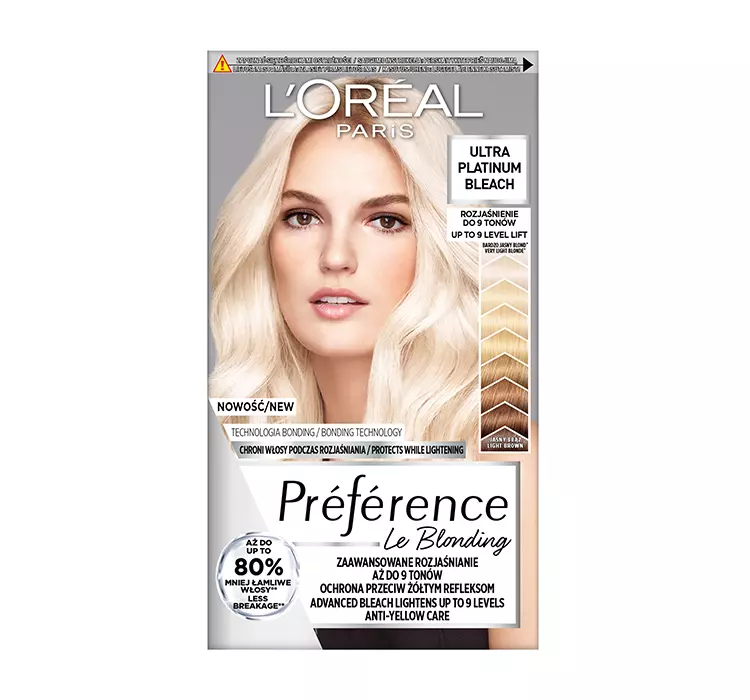 Loreal les blondissimes Préférence Extreme Platinum