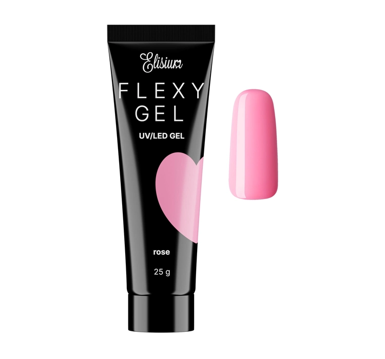 Elisium Flexy Gel Żel do paznokci Rose 25g