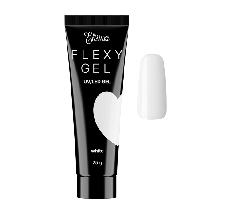 Elisium Elisium Flexy Gel Żel do paznokci White 25g
