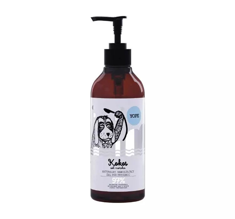 Żel pod prysznic Yope- Kokos i Sól Morska 400ml