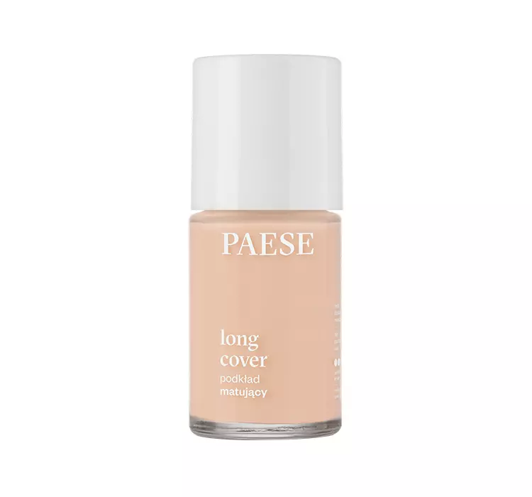 PAESE Long Cover podkład do twarzy matujący 03M Naturalny 30ml