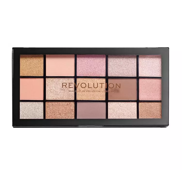 Makeup Revolution RE-LOADED - Zestaw 15 cieni do powiek - FUNDAMENTAL MAKL1DFU