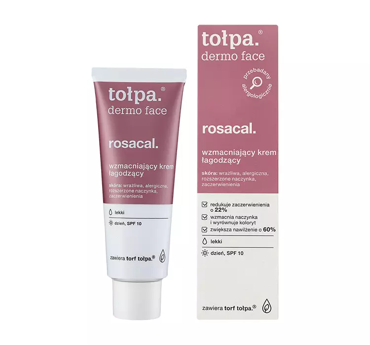 Tołpa Huminea Rosacal lekki Krem wzmacniający SPF10 40ml