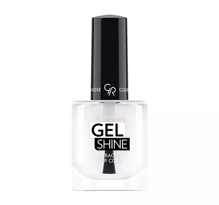 Golden Rose Extreme Gel Shine Miracle Top Coat - Żelowy utwardzacz do paznokci GOLEDPA