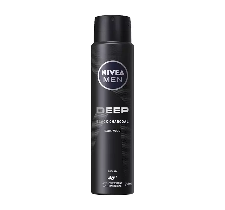 Nivea Men Deo Spray 250ML Deep Black Charcoal