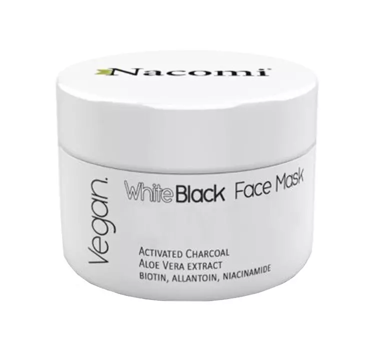 Nacomi Maska biało-czarna do twarzy 50ml
