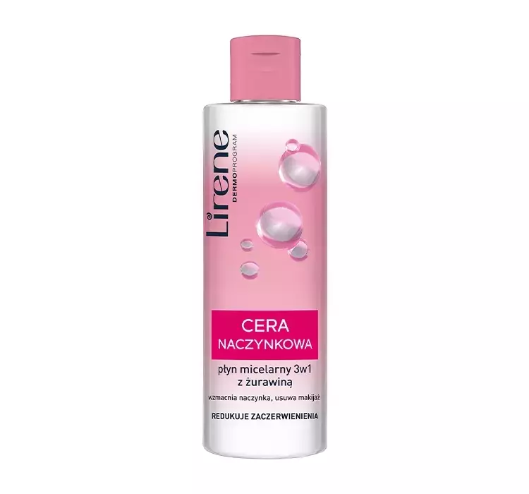 Lirene Lirene płyn micelarny 3w1 z żurawiną 200ml