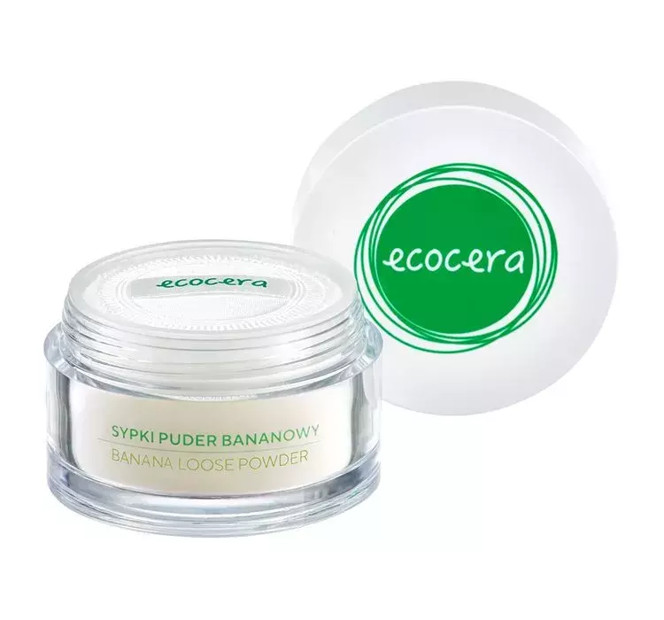 Ecocera puder sypki bananowy dla cery suchej i wrażliwej 8g