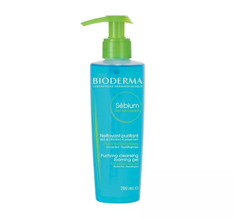 Bioderma Sebium moussant antybakteryjny żel do mycia twarzy 200ml