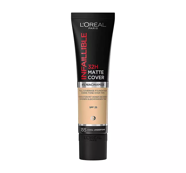 Maybelline Loreal Podkład Infallible 24H Matte Cover nr 155 Natural Rose 30ml SO_112176