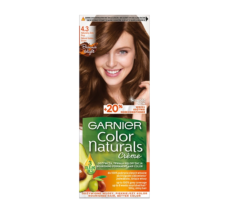 Garnier Color Naturals 4.3 Naturalny złocisty brąz