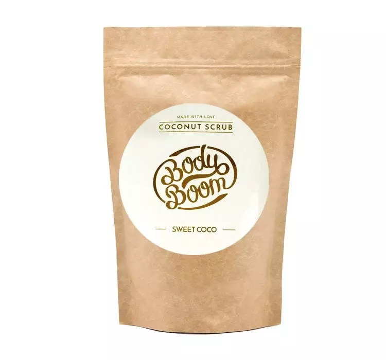 BodyBoom Miąższ z kokosa Peeling do ciała 100g