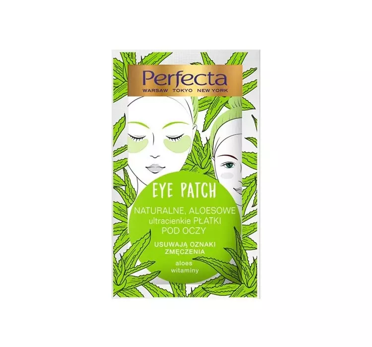 Perfecta EYE PATCH NATURALNY ALOES ultracienkie PŁATKI POD OCZY 1szt